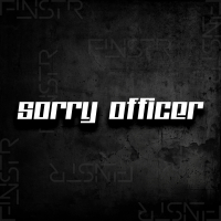 sorry officer - Sticker für Tuningfans