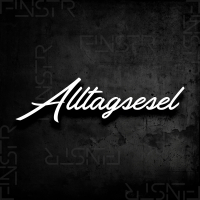 Alltagsesel - Sticker für Tuningfans