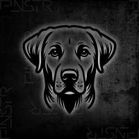 Labrador - Kopf Hunde Sticker