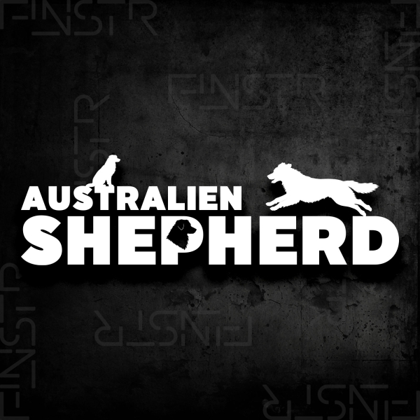 Australien Shepherd XXL Hundesticker