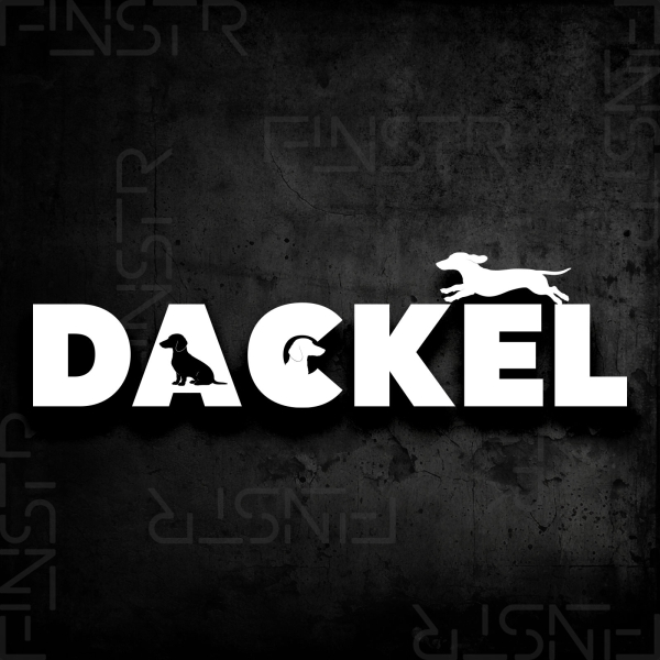 Dackel XXL Hundesticker